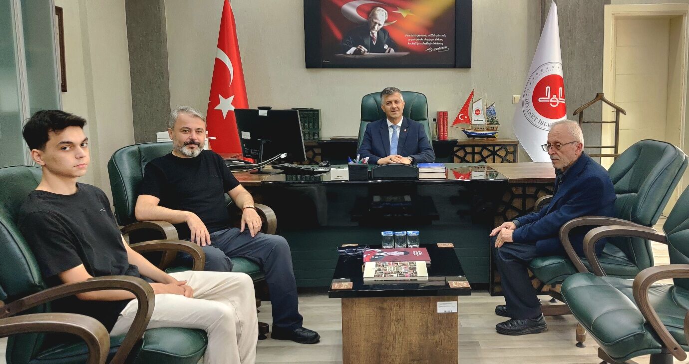 Vitrin Haber’den İl Müftüsü Arslaner’e hayırlı olsun ziyareti